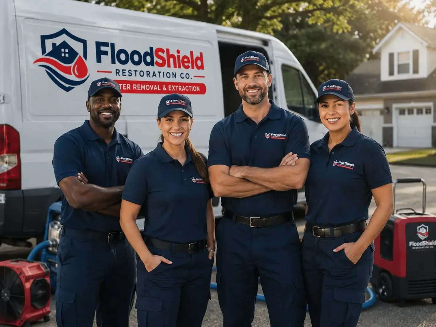 Flood Damage Restoration company in Linn, WV